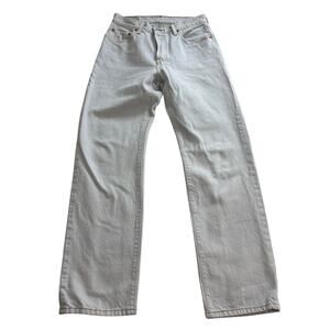 Levi's women 501 Light Wash Straight Leg High Rise Denim